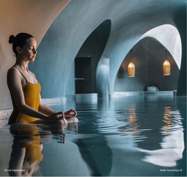 Regenerative Hydro Pool, Blue Zone amenity | Della Racecourse, Raipur