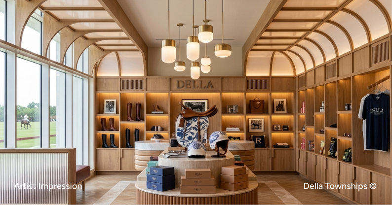 Retail store at Della Community Polo Lifestyle | Della Racecourse, Raipur
