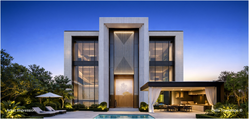 Luxury Private villas at Della Racecourse Township in Raipur by Della Townships