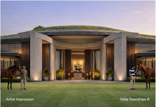 International Polo Club at Della Racecourse Township in Raipur by Della Townships