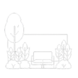 Large backyard gardens icon | Della Racecourse, Raipur