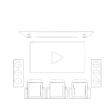 Private home theatres icon | Della Racecourse, Raipur