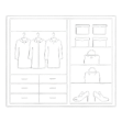 Walk-in wardrobes icon | Della Racecourse, Raipur