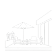 Private terraces and decks icon | Della Racecourse, Raipur
