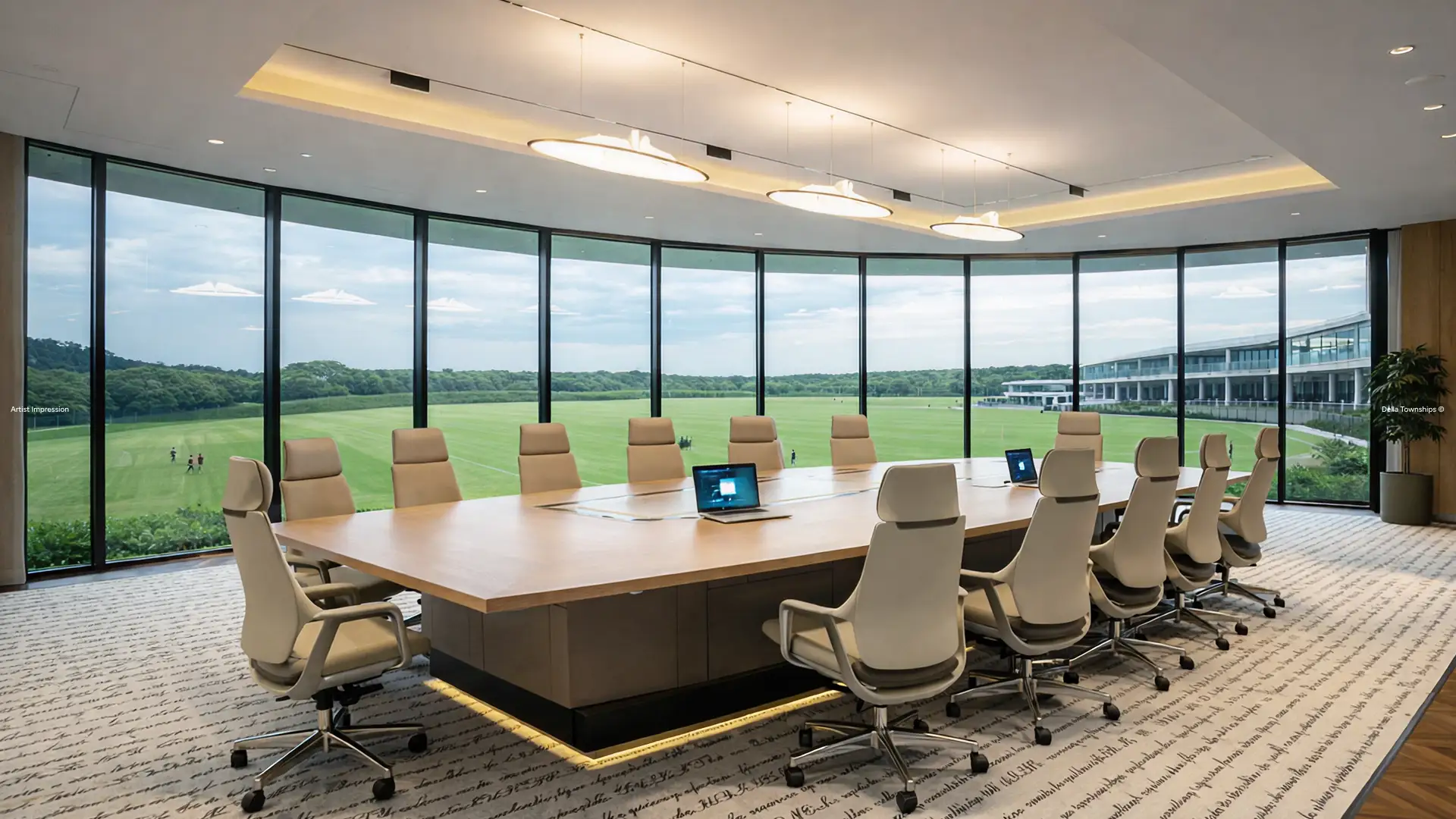 Della International Polo Club board room and coworking spaces | Della Racecourse, Raipur