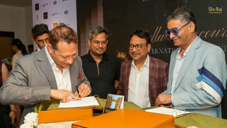 The Hitavada press coverage: Launch of Equestrian-Themed Luxury Township Della Racecourse Announced | Della Racecourse, Raipur