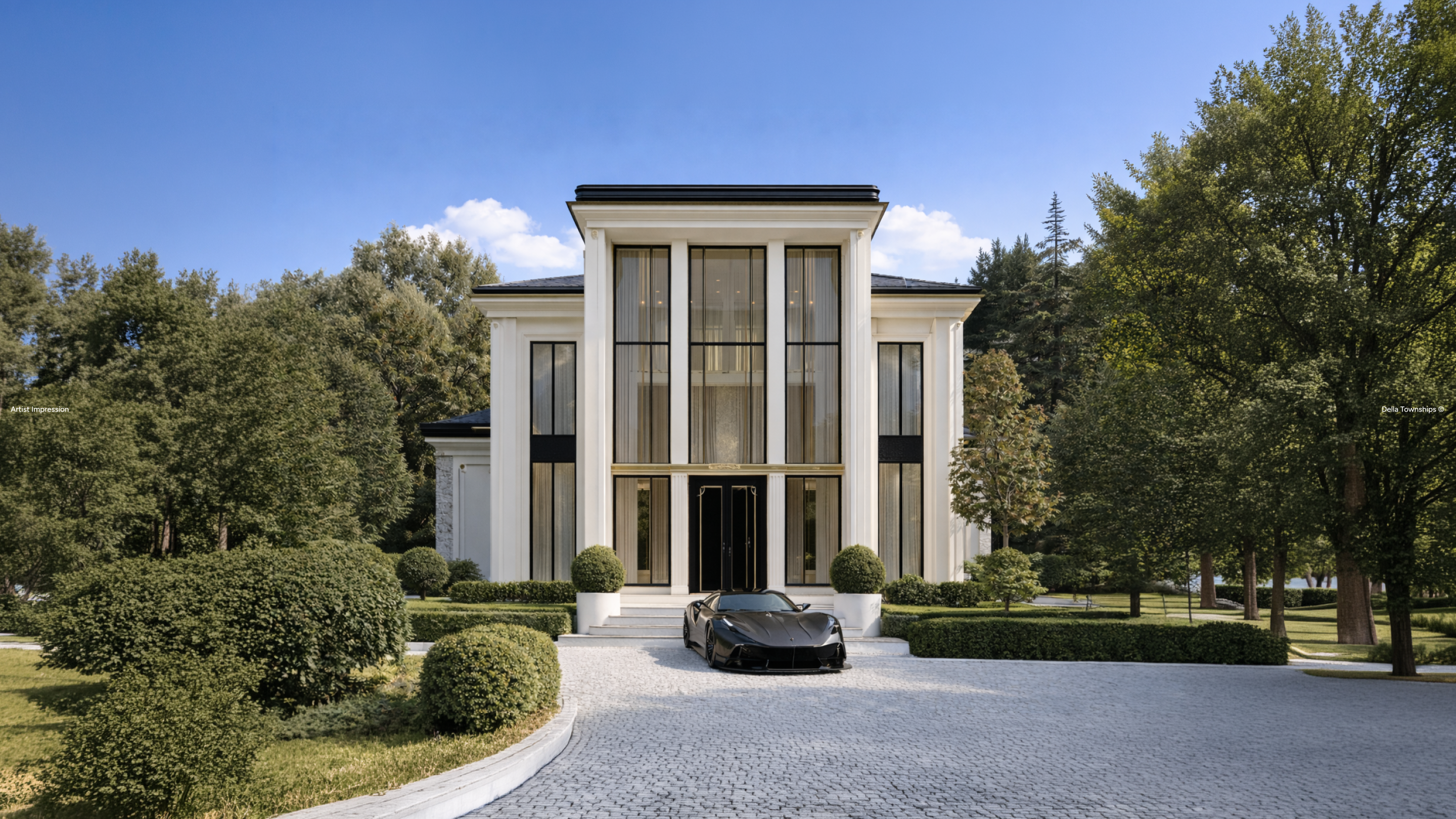 Paddock Rows at Della Private Villas | Della Racecourse, Raipur